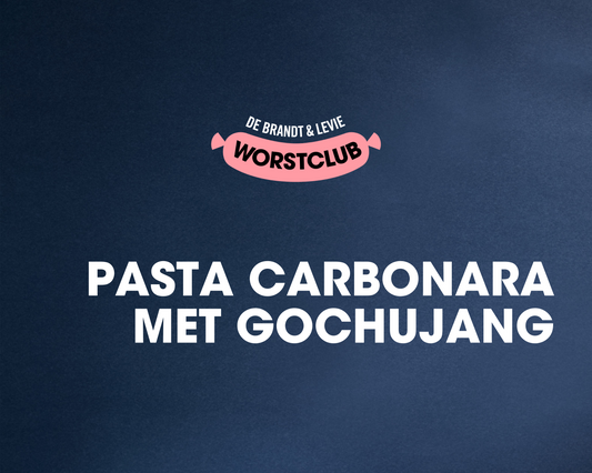 PASTA CARBONARA MET GOCHUJANG