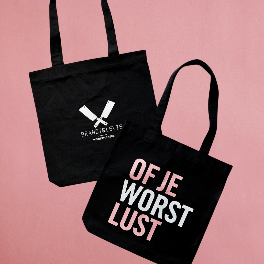 Tote bag "Of je worst lust"
