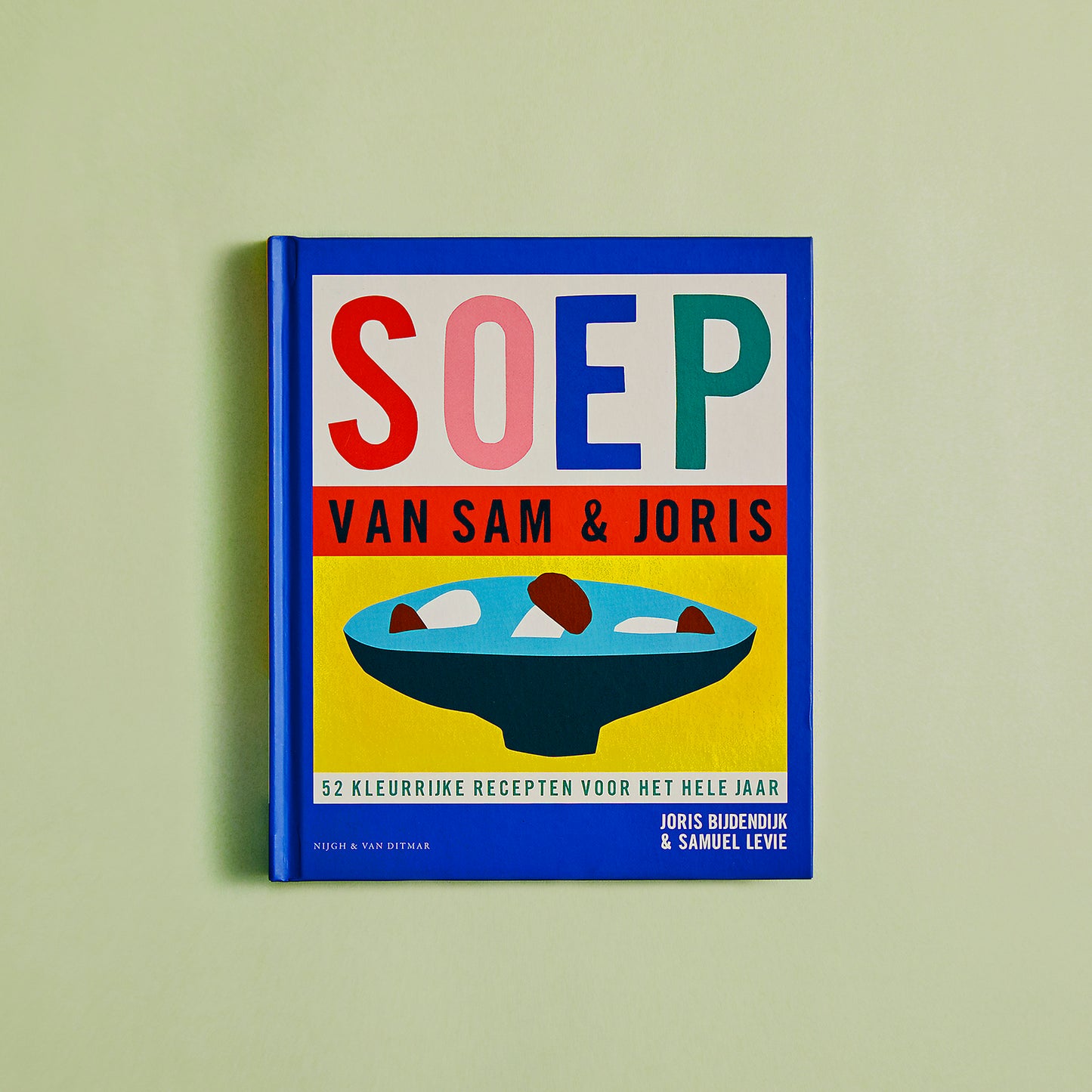 soepboek - boek - kookboek - soep - soep gerechten - gerechten - samuel levie - joris bijdendijk - nijgh & van ditmar - amsterdam