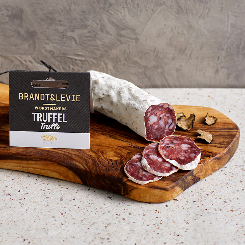 Brandt & Levie - eet beter vlees - goed gehouden varkens - droge worst - saucission - truffel - truffe