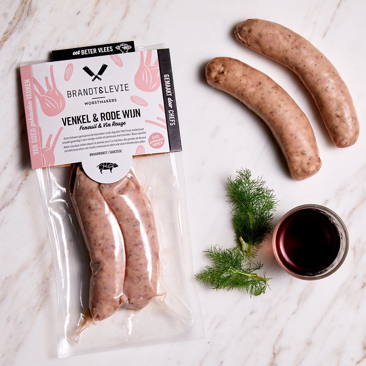 Venkel & Rode wijn