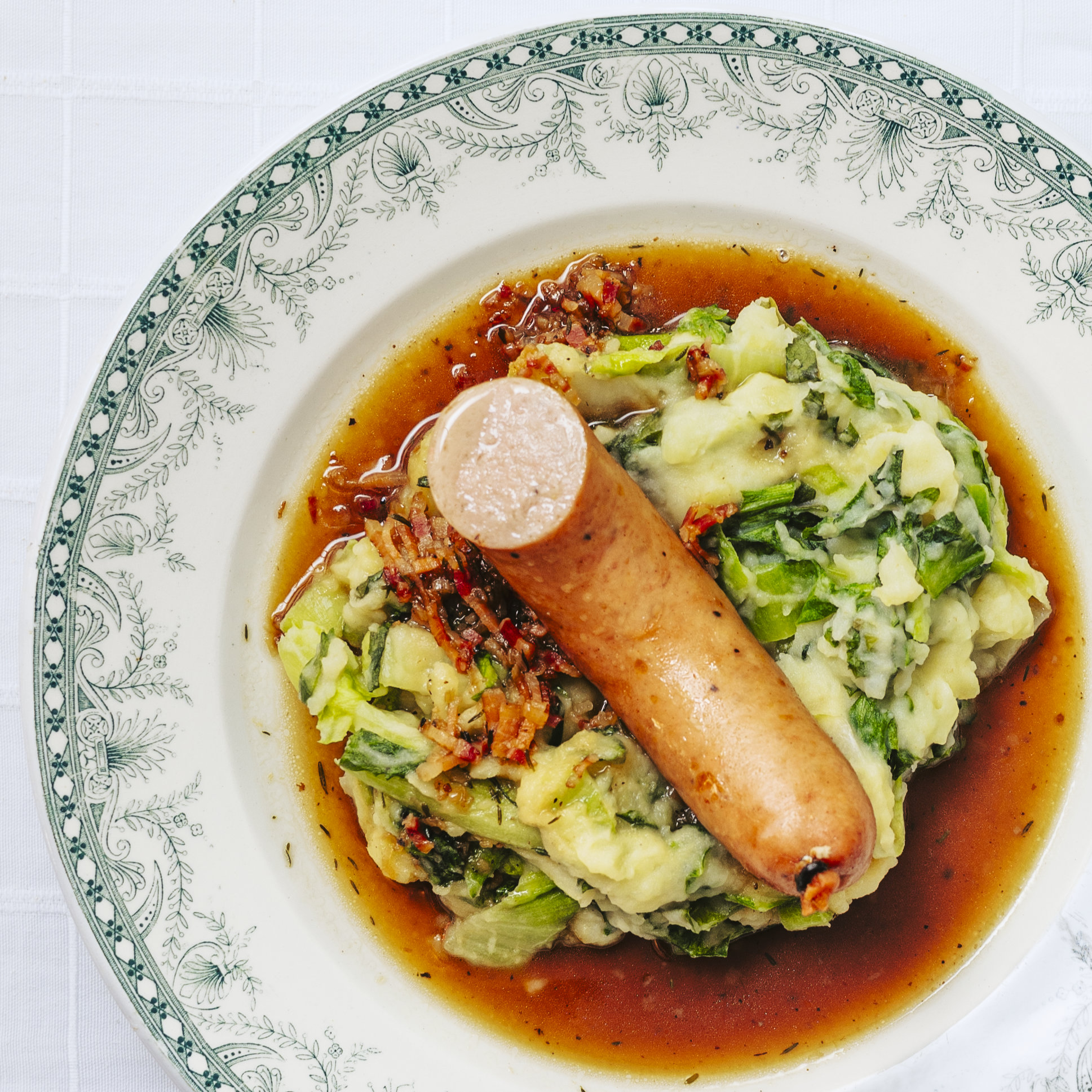 Worst Winterfood #2 - Andijvie stamppot met Rookworst – Brandt & Levie ...