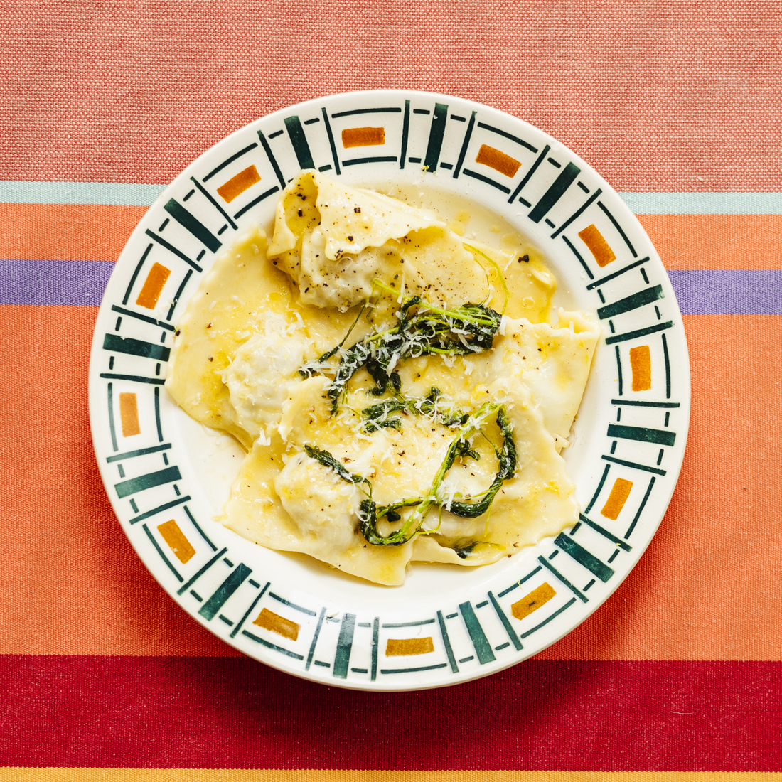 Brandt & Levie - eet beter vlees - goed gehouden varkens - koken - culinair - recept - ravioli - italiaanse recepten - pasta - salie boter