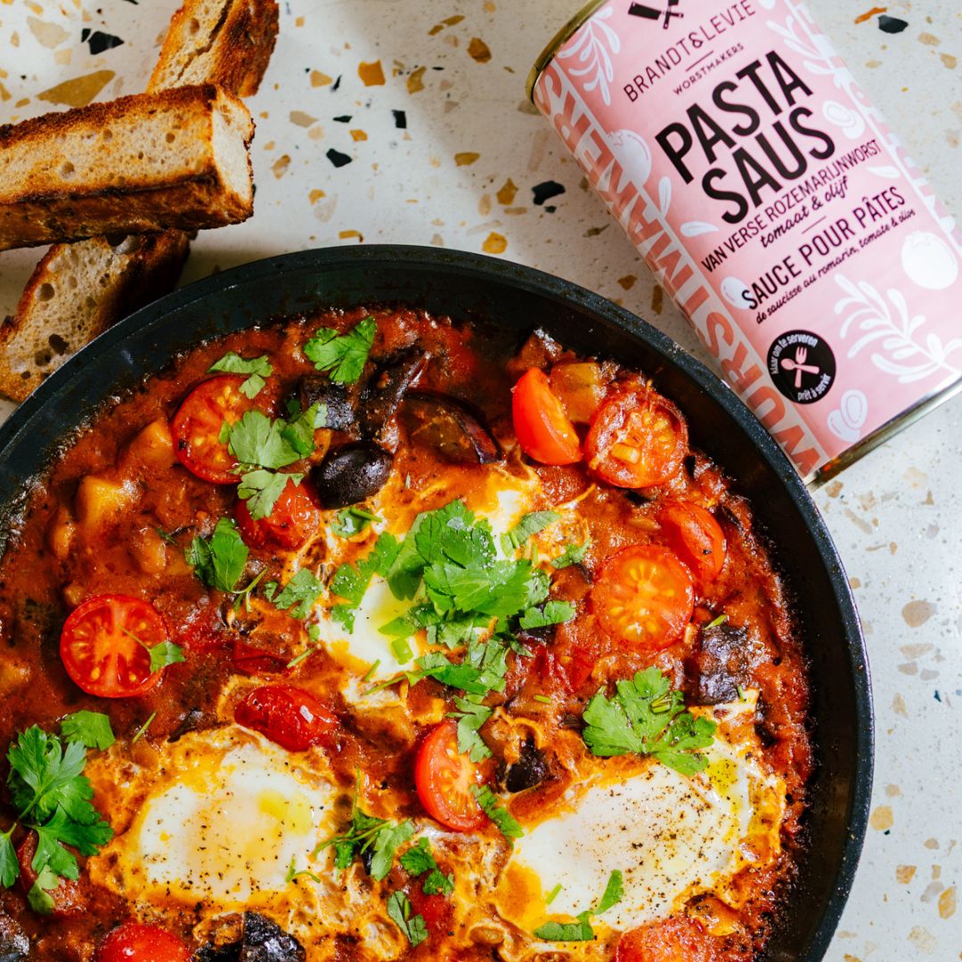 Eieren in Ragú (Shakshuka)