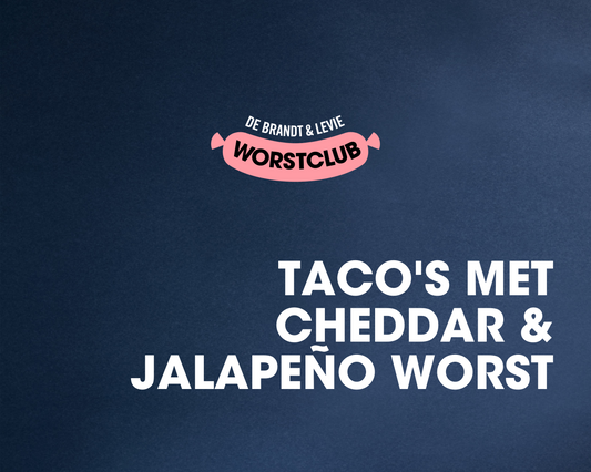 TACO'S MET CHEDDAR & JALAPEÑO WORST