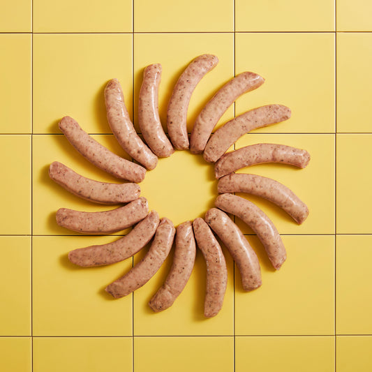 Brandt & Levie - bbq worst - bbq box - eet beter vlees - goed gehouden varkens - bbq - varkens worst - worst pakket - worst box - verse worst