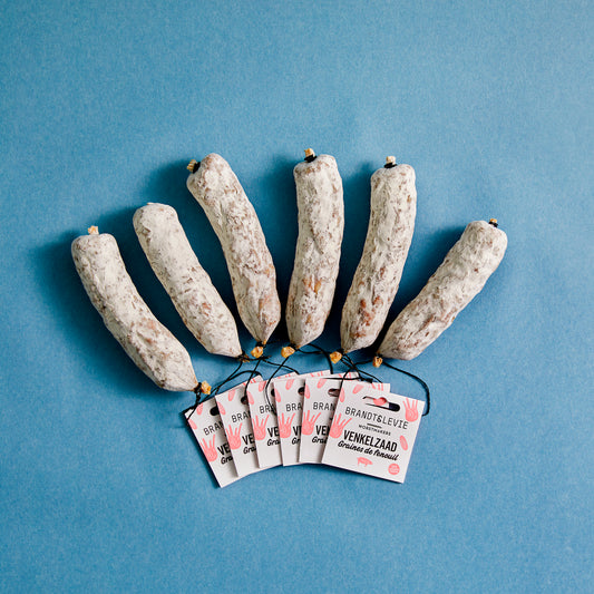 6x dezelfde droge worst