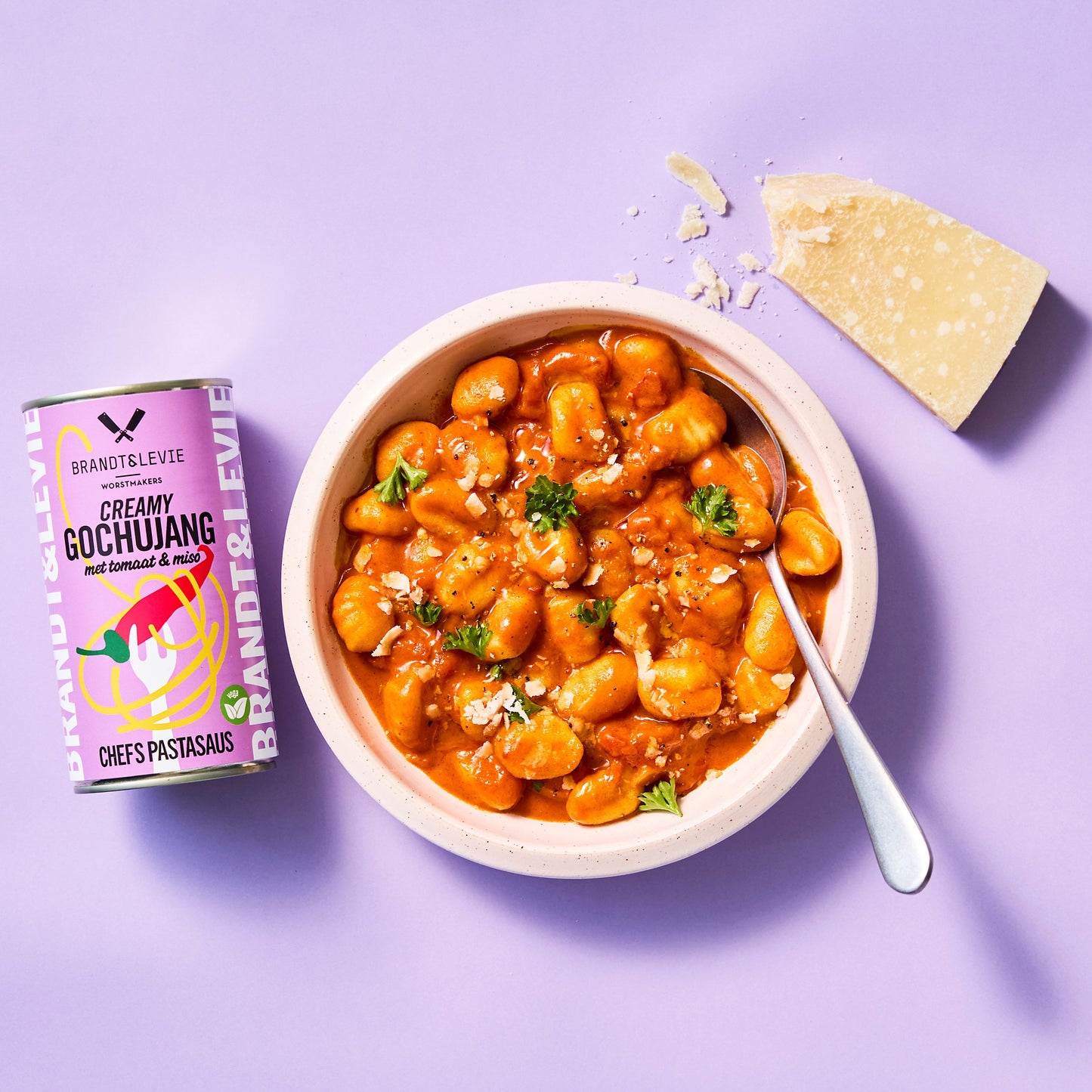 Creamy Gochujang met tomaat & miso