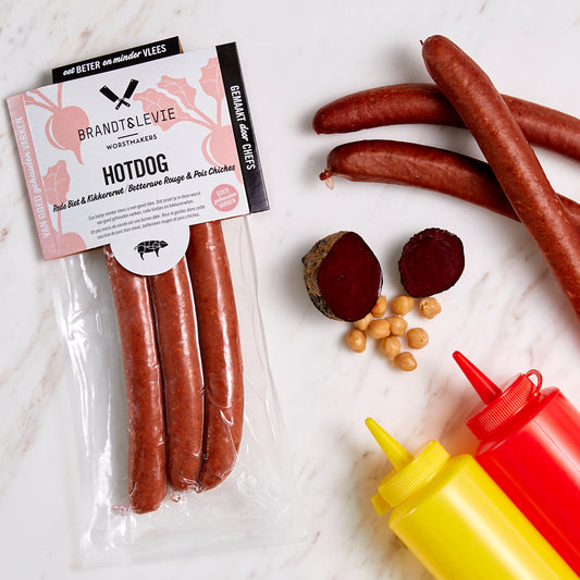 Hotdog Rode Biet, Kikkererwt & Varken