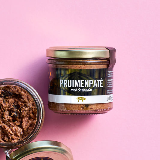 Peperpaté met Pruimen en Calvados